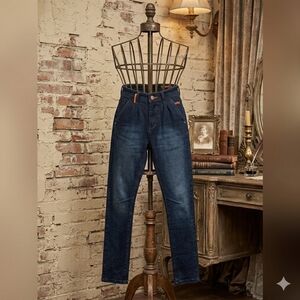 Superdry Skinny Jeans Women’s Size 30 | Copper Black Utility | Vintage Style